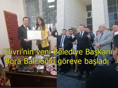 Balcıoğlu göreve  Atatürk Anıtı