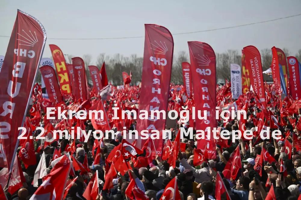 İmamoğlu için milyonlar Maltepe