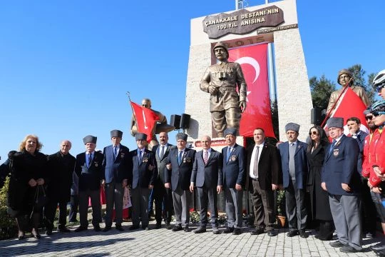 Büyükçekmece’de , Çanakkale Zaferi’ni n şanına yakışır kutlama