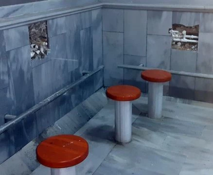 Cami musluklarını çalan yakalandı