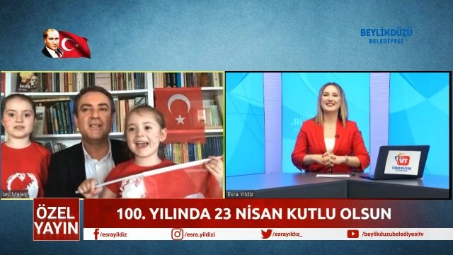 Beylikdüzü’nde evlerde 100.Yıl coşkusu