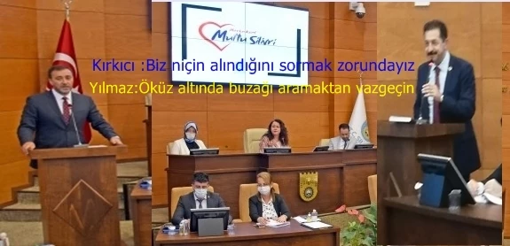 Kırkıcı :Biz niçin alındığını sormak zorundayız Yılmaz:Öküz altında buzağı aramaktan vazgeçin