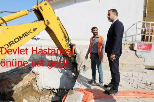 Devlet Hastanesi önüne üst geçit