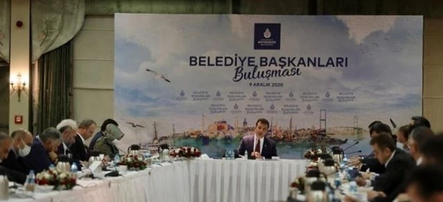 İstanbul İlçe belediye başkanları “Kovid-19”için İBB’de toplandı