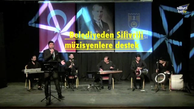 Belediyeden Silivrili müzisyenlere destek