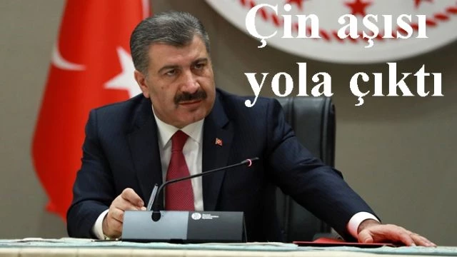 Çin aşısı yola çıktı