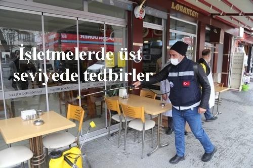 İşletmelerde üst seviyede tedbirler