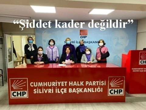 “Şiddet kader değildir”