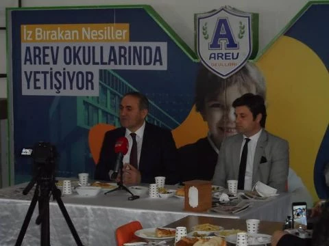 AREV Kolejleri basını ağırladı