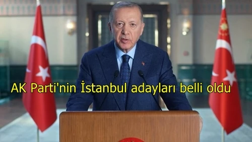 Adaylardan bazıları tanıdık yüzlerden