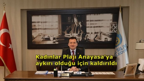 Balcıoğlu: Selimpaşa Kadınlar Plajı, Anayasa’ya aykırılığından yıkıldı