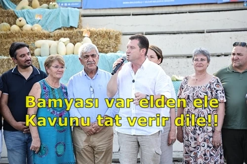 Kavun ve Bamya birincisi SELİMPŞA!