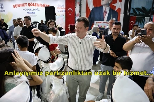 Silivri Belediyesi’nden 200 çocuğa Sünnet Şöleni