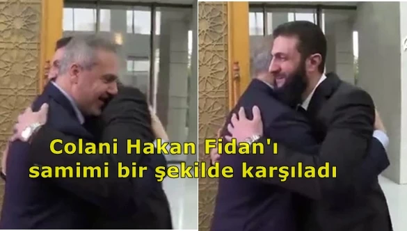 Hakan Fidan ve Colani Şam’ı izlerken çay içti